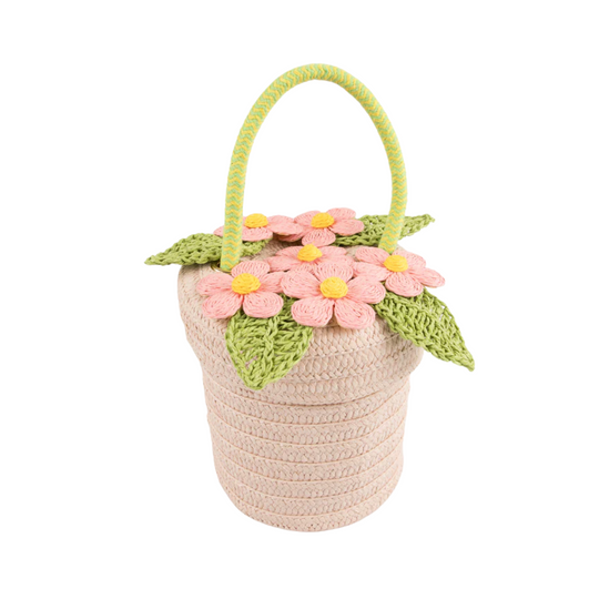 Flower Pot Basket Bag by Meri Meri