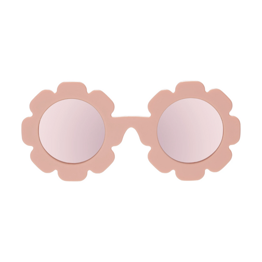 Flowers Polarized Sunglasses - Peachy Keen/Rose Gold Lenses by Babiators