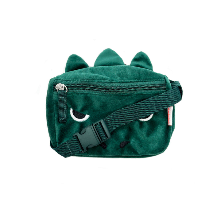 Velvet T-Rex Face Bum Bag by Rockahula Kids