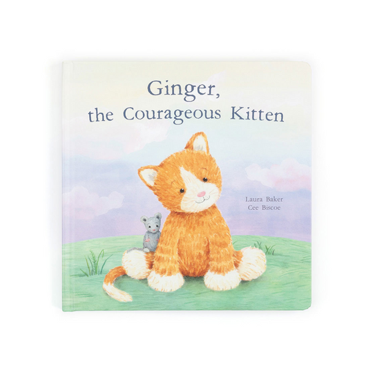 Ginger, the Courageous Kitten Book by Jellycat