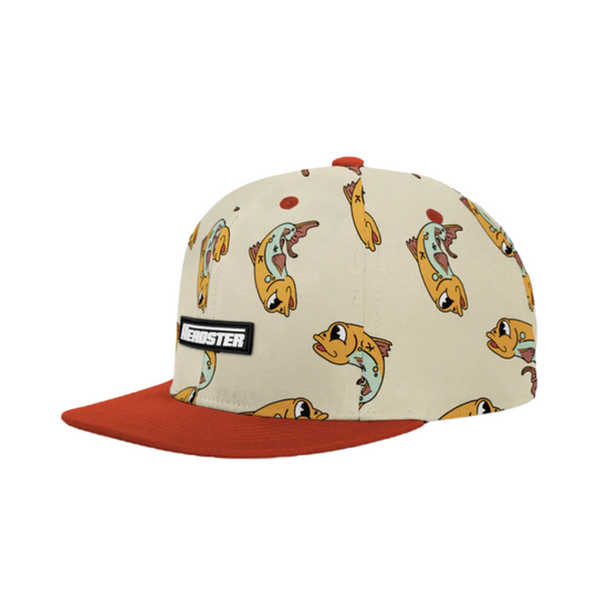 Gone Fishing Snapback Hat by Headster Kids