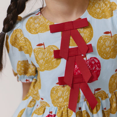 Hermione Dress - Gold Apples by Pink Chicken - FINAL SALE