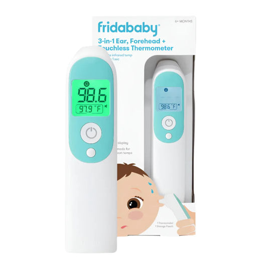 3-in-1 Ear, Forehead + Touchless Infrared Thermometer by Fridababy
