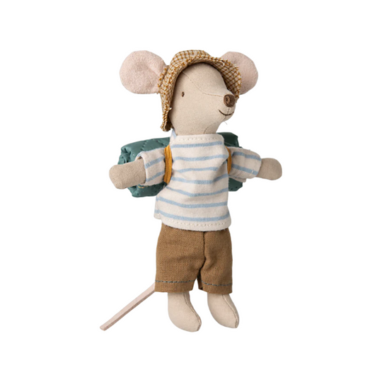 Hiker Mouse, Big Brother - Stripes by Maileg