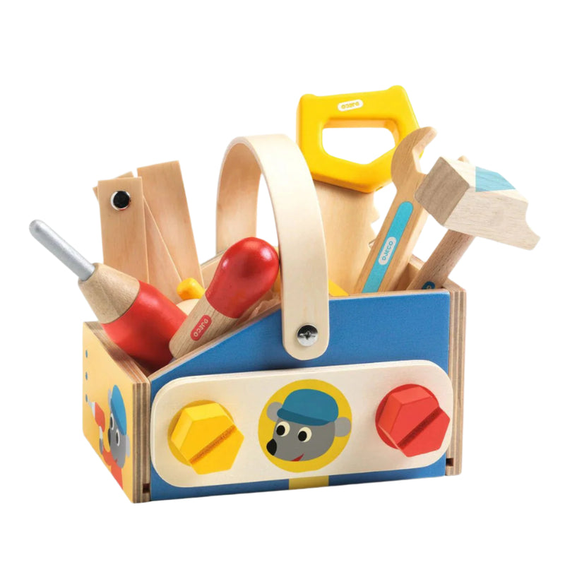 Minibrico Wooden Toolbox Set by Djeco