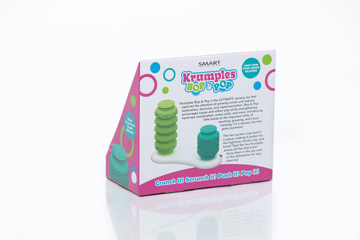Krumple's Pop 'n Pop toy packaging on a white background