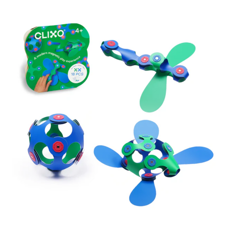 Itsy Pack - Green/Blue by Clixo