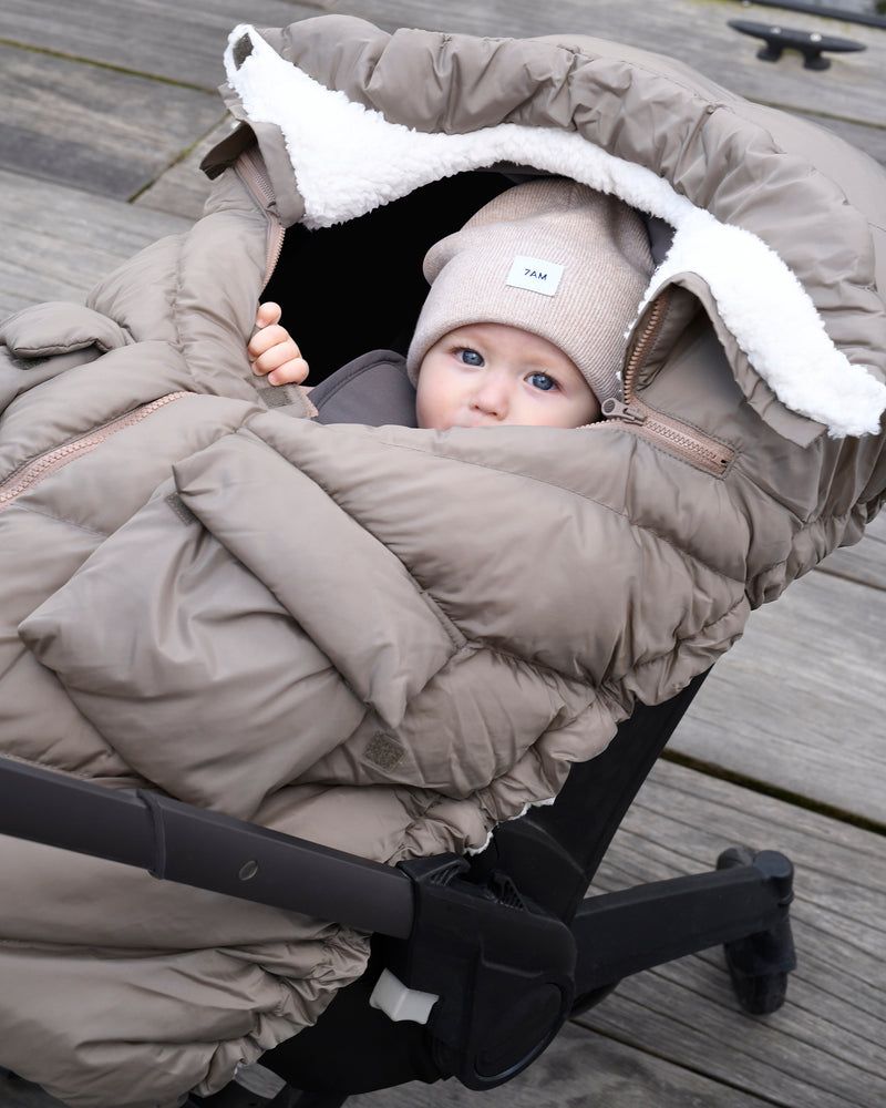 Car Seat Cocoon - Chestnut by 7AM Enfant