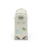 Children's diaper pail with cartoon character on a white background
