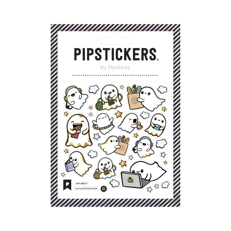 Just Boo It Stickers by Pipsticks - FINAL SALE