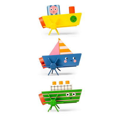 Wind-Up Boat (1 Unit Assorted) by Kikkerland