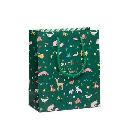 Tiny Animals Baby Gift Bag by Red Cap Cards