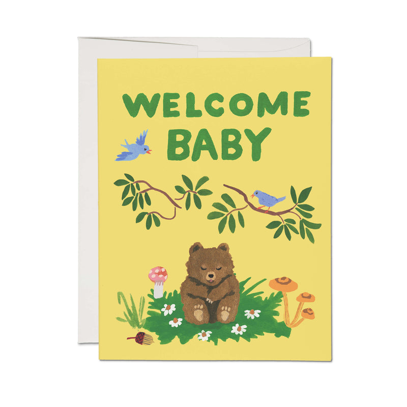 Baby Cub Card by Red Cap Cards