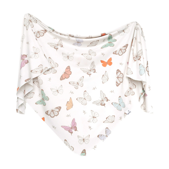 Knit Swaddle Blanket - Luna by Copper Pearl