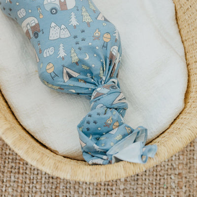 Knit Swaddle Blanket - Bridger by Copper Pearl