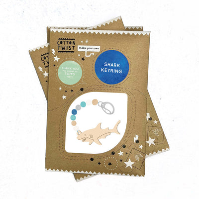 Make Your Own Shark Keyring Kit by Cotton Twist