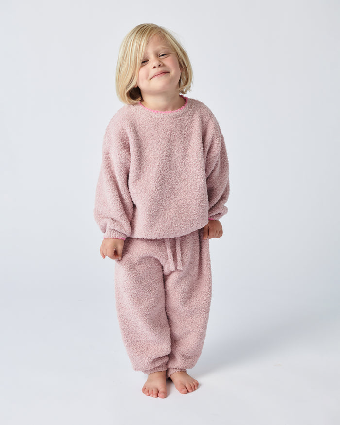 Boxy Lounge Pants - Fuzzy by 7AM Enfant