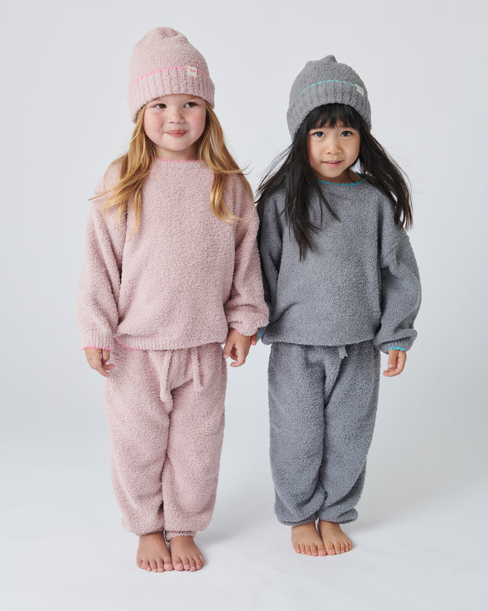 Boxy Lounge Pants - Fuzzy by 7AM Enfant