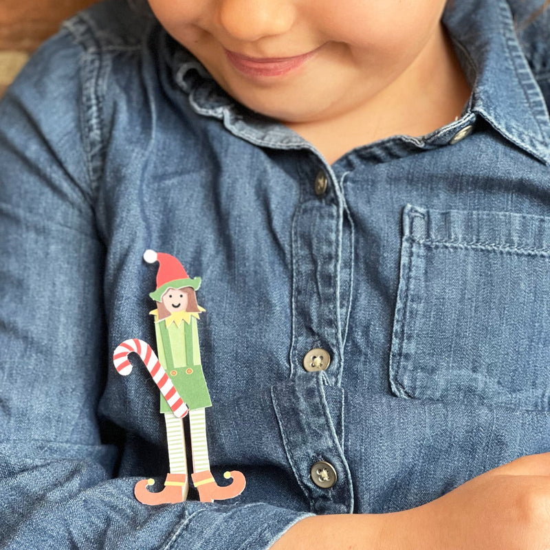 Make Your Own Elf Peg Doll by Cotton Twist