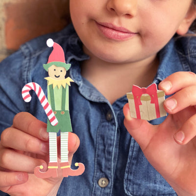 Make Your Own Elf Peg Doll by Cotton Twist