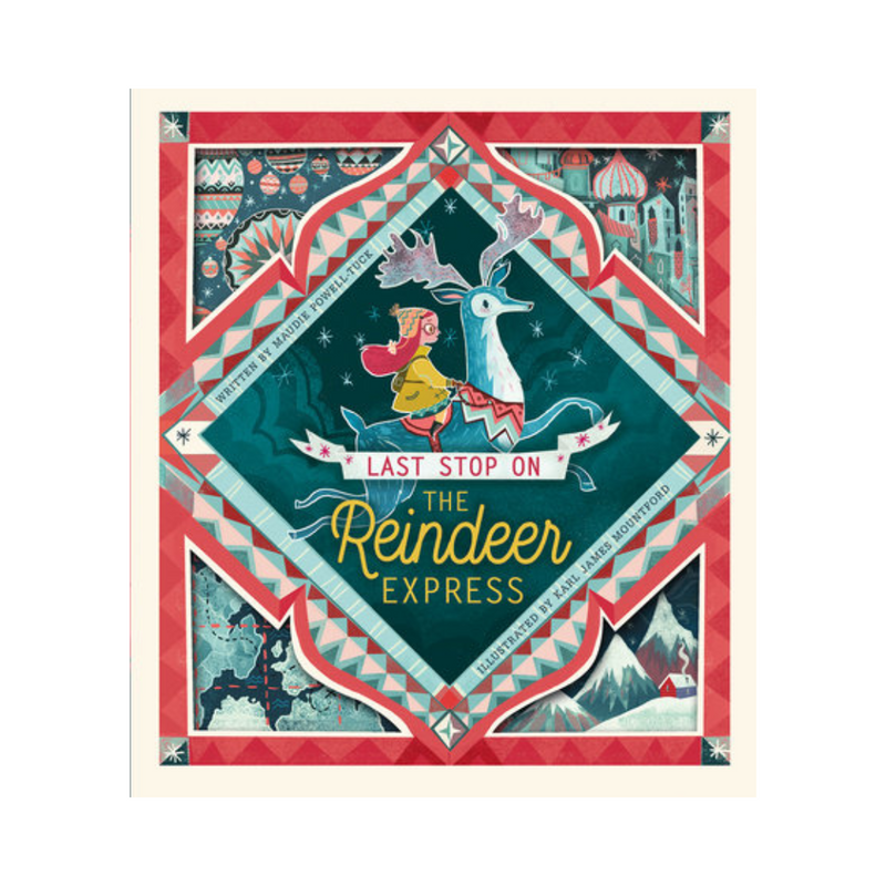 Last Stop on the Reindeer Express - Hardcover - FINAL SALE