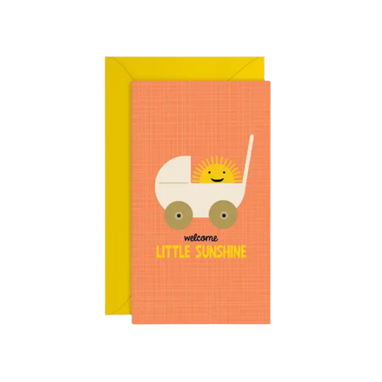 Little Baby Sunshine Enclosure Card by Rock Scissor Paper