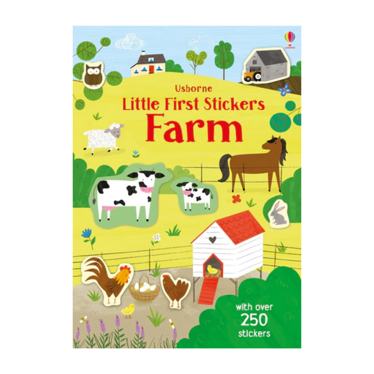 Little First Stickers Farm by Usborne Books
