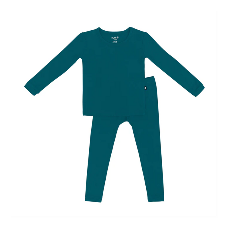 Solid Long Sleeve Toddler Pajama Set - Loch by Kyte Baby