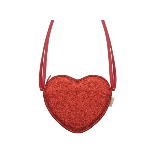 Love Heart Glitter Bag by Rockahula Kids