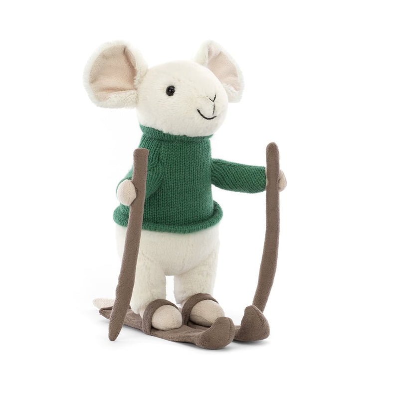 Merry Mouse Skiing - 7 Inch by Jellycat