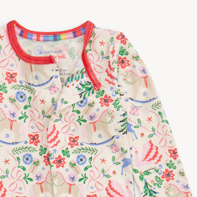 Sugar Plum Dreams Modal Magnetic Footie by Magnetic Me