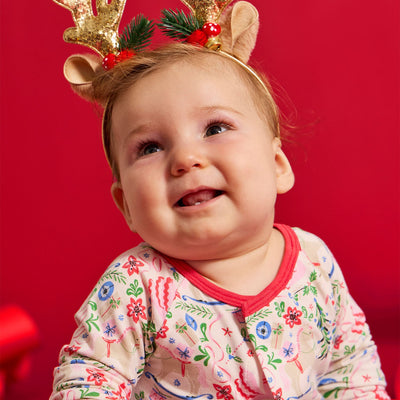 Sugar Plum Dreams Modal Magnetic Footie by Magnetic Me