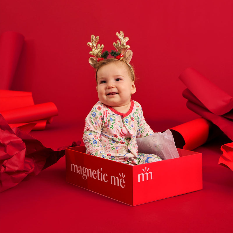 Sugar Plum Dreams Modal Magnetic Footie by Magnetic Me