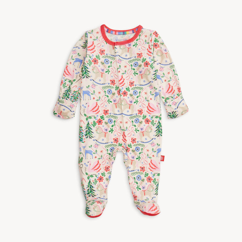 Sugar Plum Dreams Modal Magnetic Footie by Magnetic Me