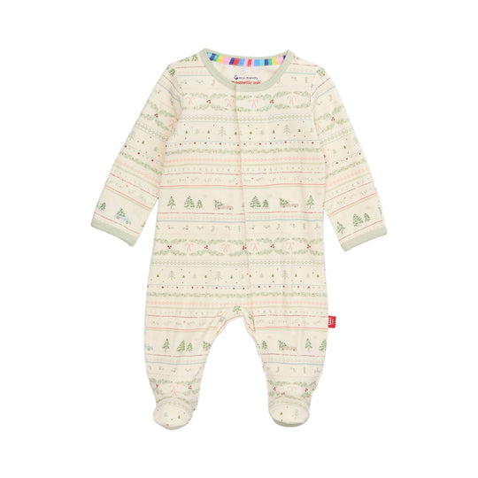 Time Of Wonder Modal Magnetic Right Fit Footie by Magnetic Me