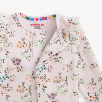 Emily Velour Magnetic Footie by Magnetic Me