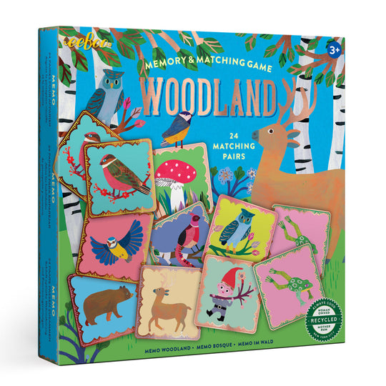 Woodland Memory and Matching Game by Eeboo