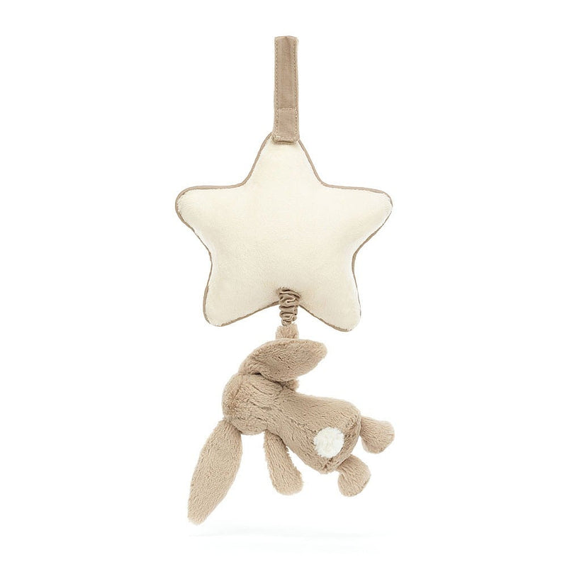 Bashful Beige Bunny Musical Pull by Jellycat