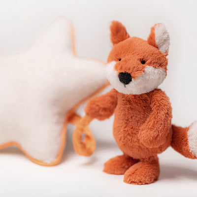 Bashful Fox Cub Musical Pull by Jellycat