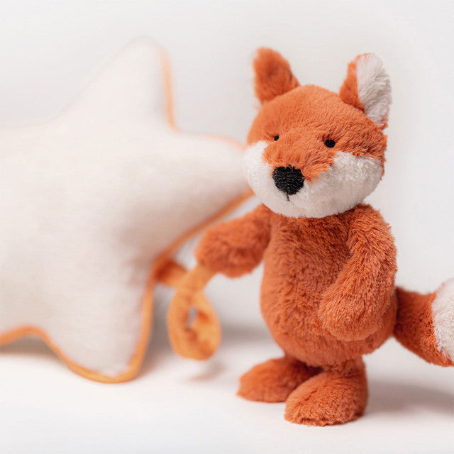 Bashful Fox Cub Musical Pull by Jellycat
