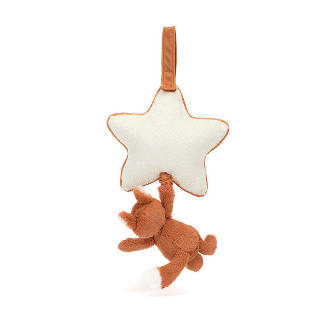 Bashful Fox Cub Musical Pull by Jellycat