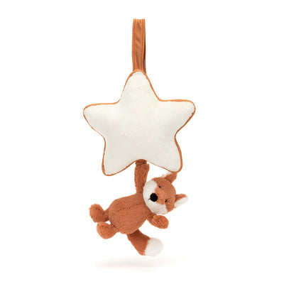 Bashful Fox Cub Musical Pull by Jellycat
