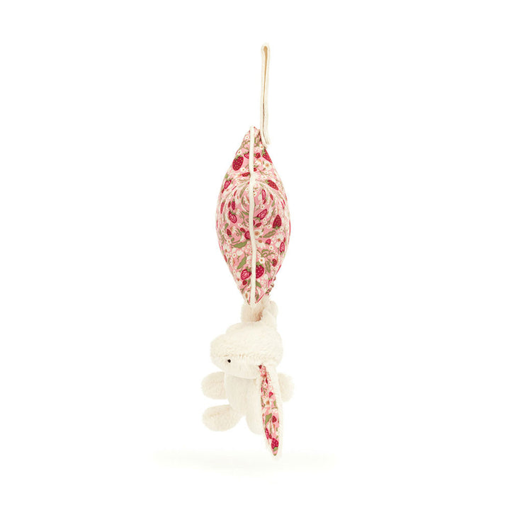 Blossom Cream Bunny 'Berry' Musical Pull by Jellycat – Pacifier