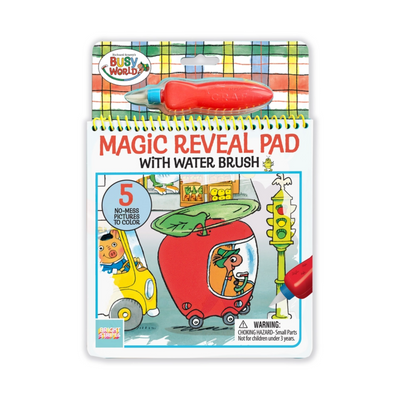 Richard Scarry's Busy World Magic Reveal Pad by Bright Stripes