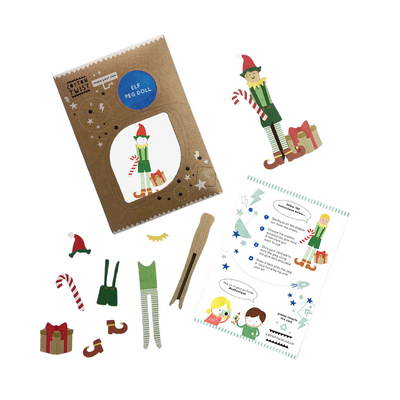 Make Your Own Elf Peg Doll by Cotton Twist