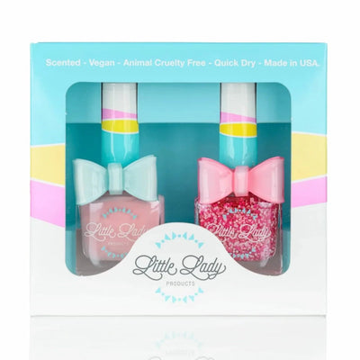 Scented Nail Polish - Marshmallow Princess Duo by Little Lady Products