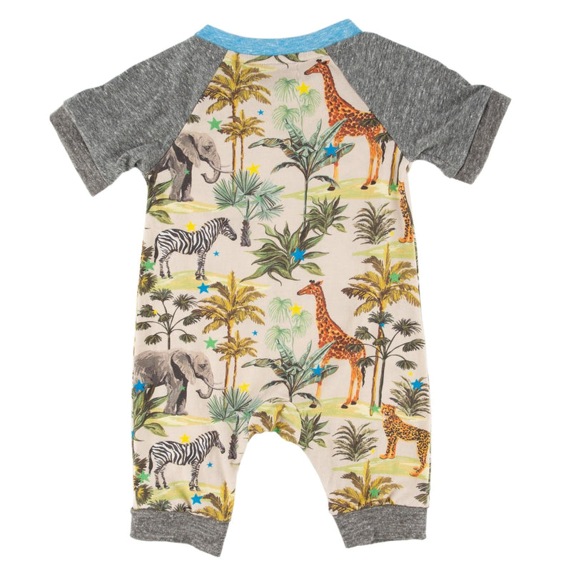 Henry Romper - Safari by Miki Miette