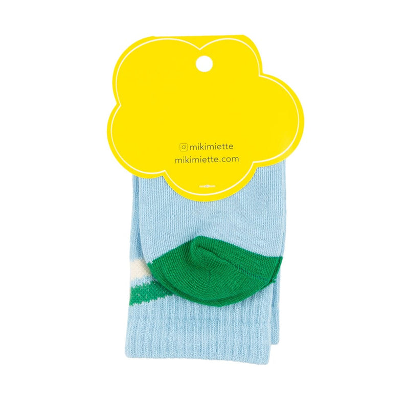 Badminton Retro Socks by Miki Miette