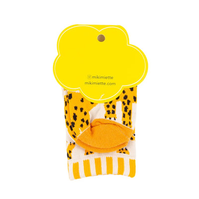 Cheetah Socks by Miki Miette