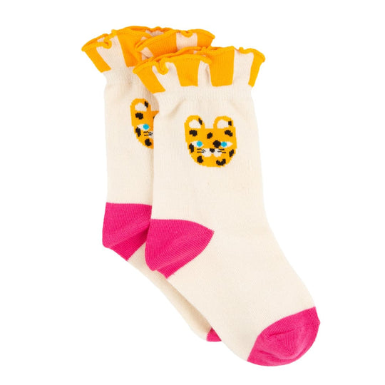 Carnivale Cheetah Socks by Miki Miette